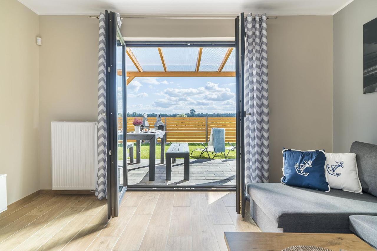 Domki Zlote Piaski Kryty Basen Sauna Jacuzzi Jastrzębia Góra Buitenkant foto