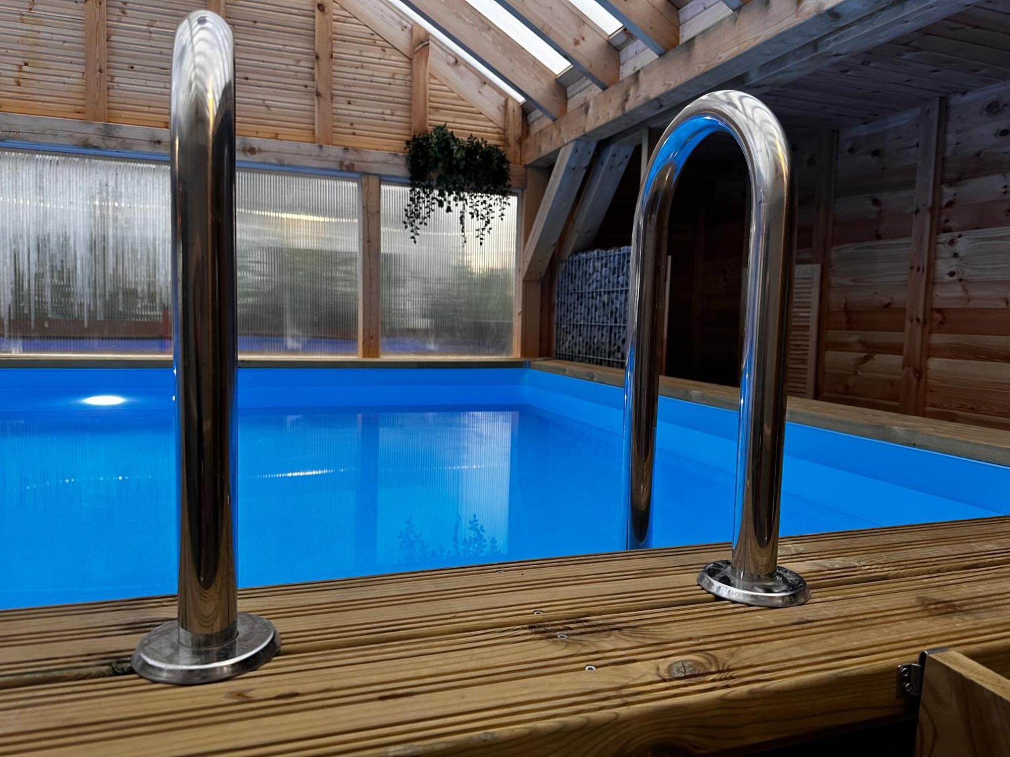Domki Zlote Piaski Kryty Basen Sauna Jacuzzi Jastrzębia Góra Buitenkant foto
