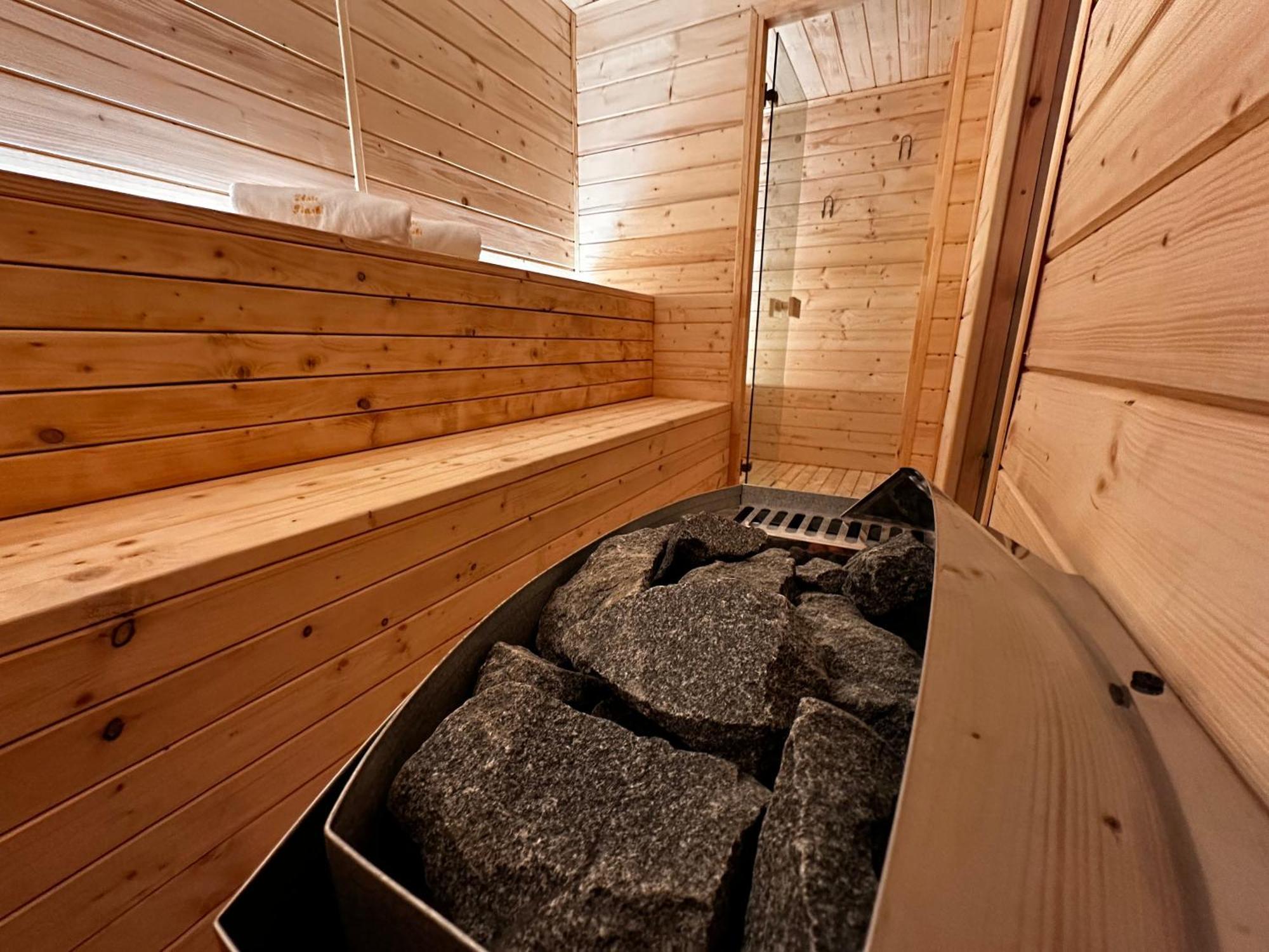 Domki Zlote Piaski Kryty Basen Sauna Jacuzzi Jastrzębia Góra Buitenkant foto