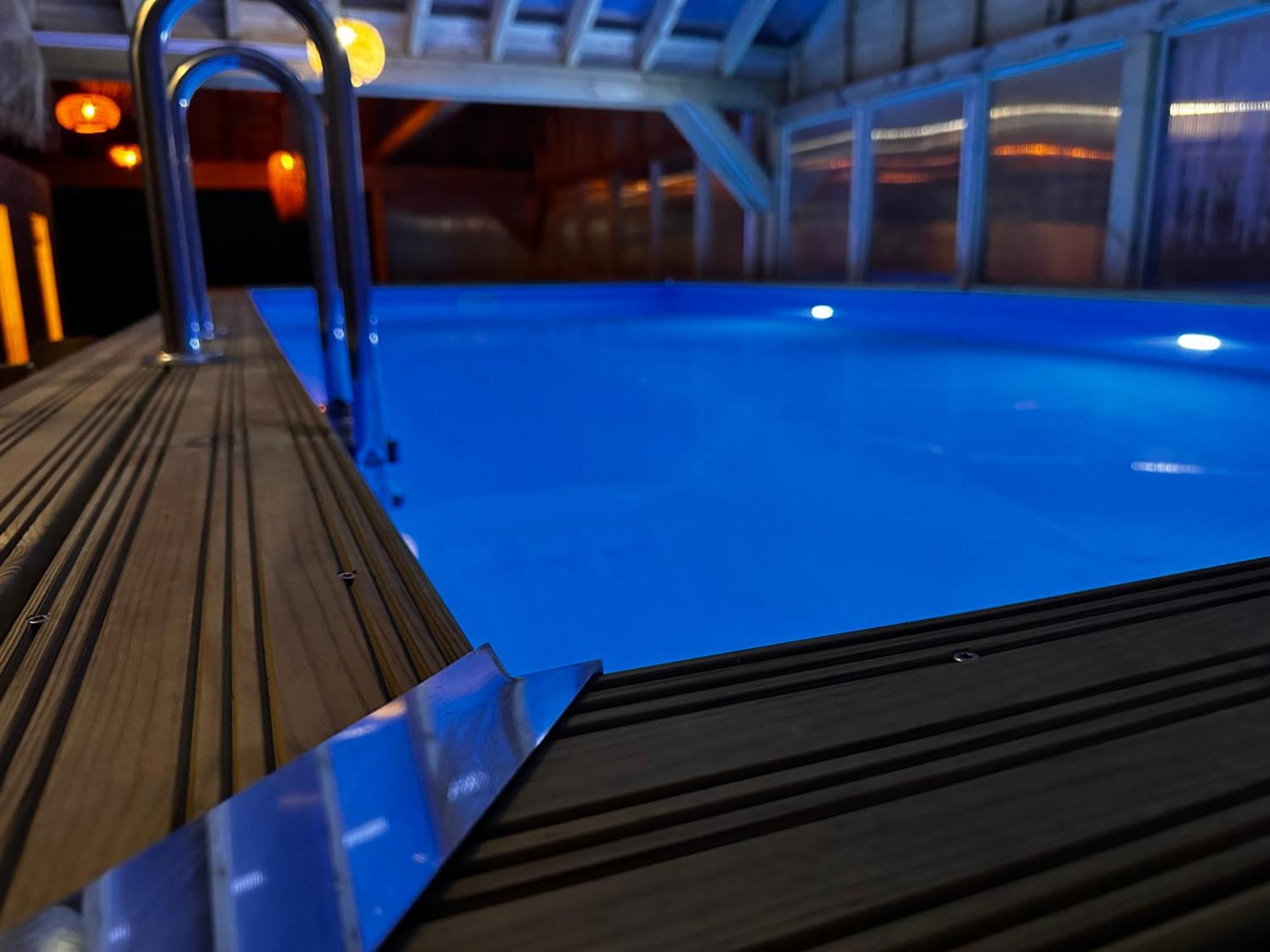 Domki Zlote Piaski Kryty Basen Sauna Jacuzzi Jastrzębia Góra Buitenkant foto