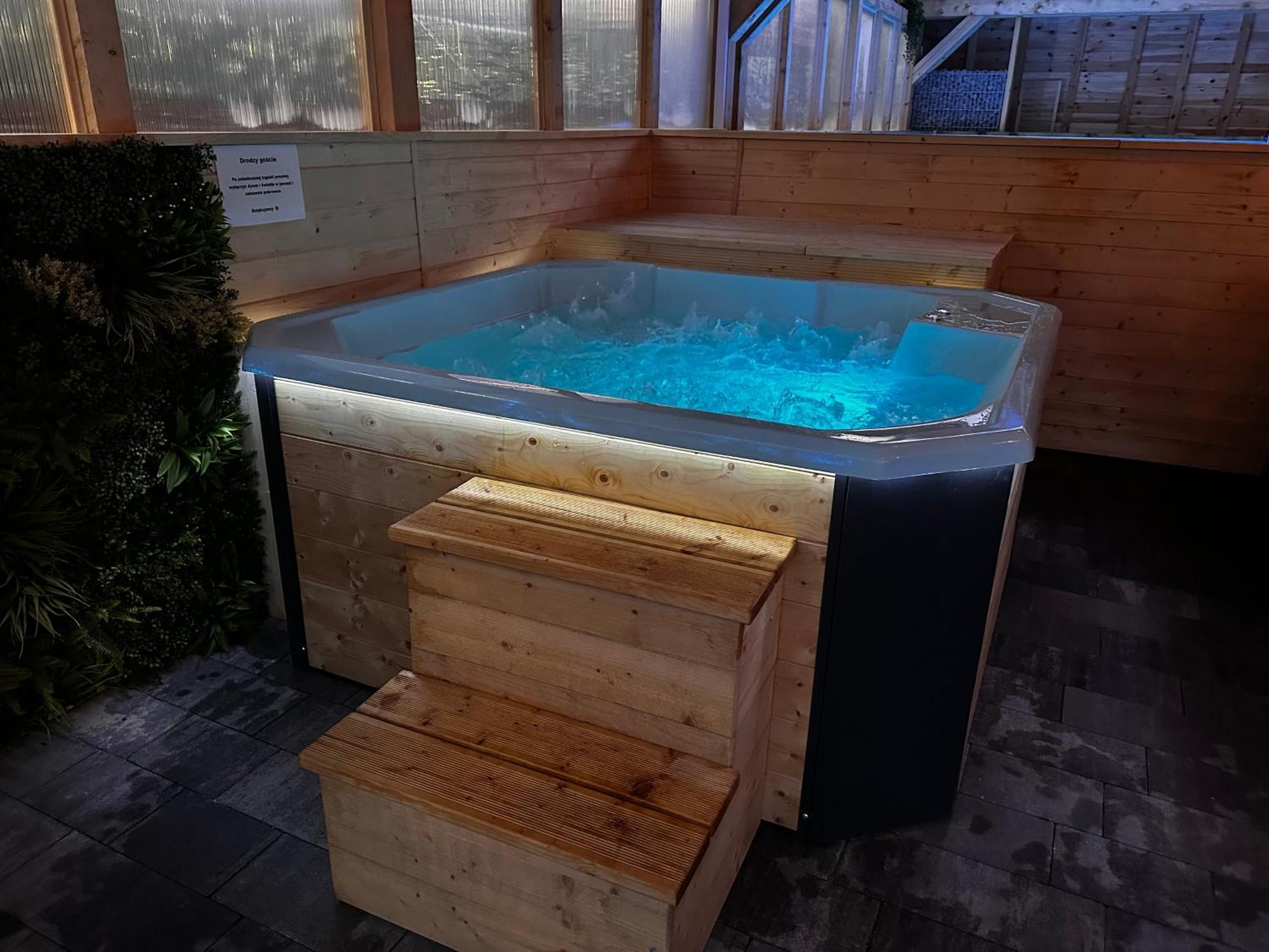Domki Zlote Piaski Kryty Basen Sauna Jacuzzi Jastrzębia Góra Buitenkant foto